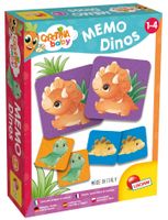 lisciani carotina gra pamięciowa dinozaury 2505