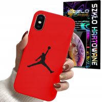 ETUI CASE DO IPHONE XS MAX - KOSZYKÓWKA WZORY DLA FANÓW NBA + SZKŁO