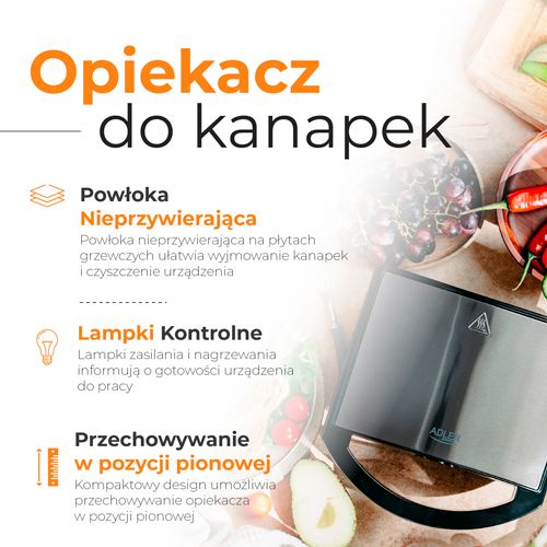 AD 3069 Opiekacz do kanapek na Arena.pl