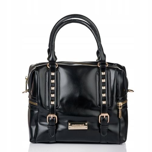 MONNARI Torebka damska kuferek Listonoszka Pojemny PREMIUM Dżety Pojemny na Arena.pl