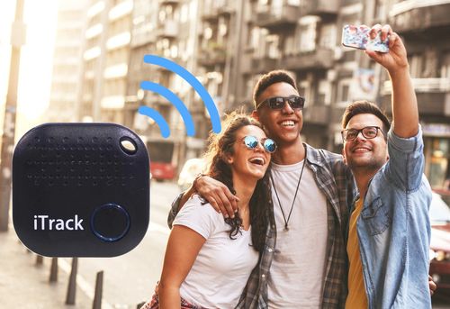 iTrack2 lokalizator kluczy Bluetooth GPS czarny na Arena.pl