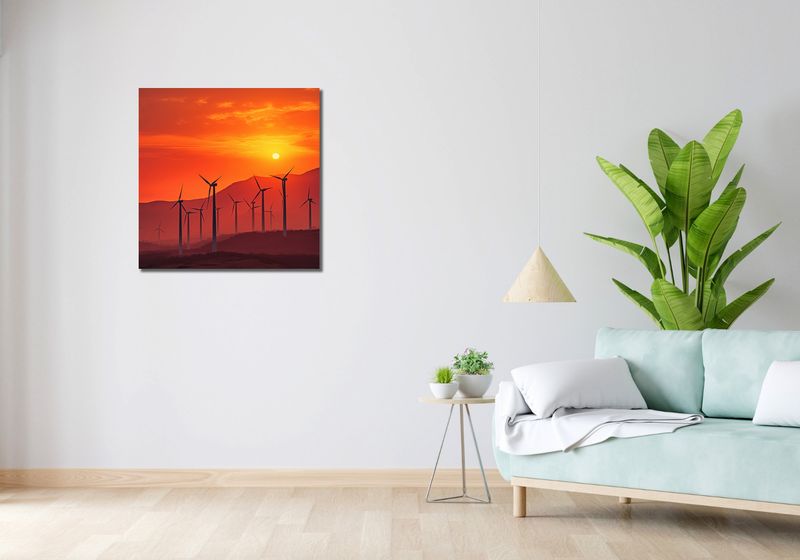 Obraz 70x70cm Energia Nowej Ery zdjęcie 2