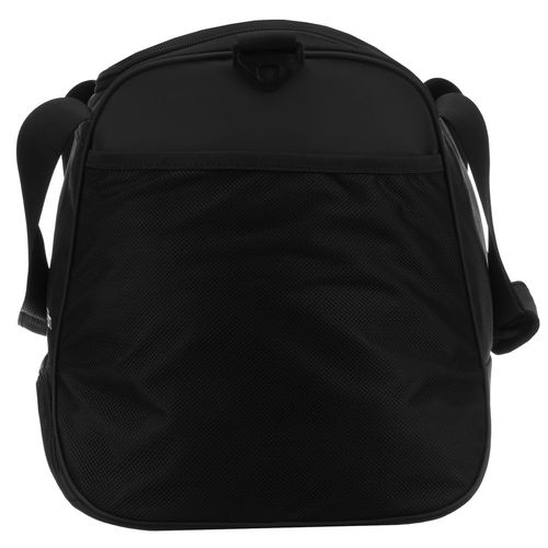 czarna, pojemna torba podróżna wykonana z wytrzymałego poliestru na Arena.pl