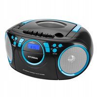 BOOMBOX HYUNDAI 788N USB AUX CD MP3 WYŚWIETLACZ