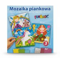 mozaika piankowa 3 wzory mix dziewczęcy v1 fun&joy