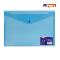 KOPERTA NA DOKUMENTYTRANS NIEBIESKA  A4 FIOLET PATIO 3133A