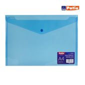 KOPERTA NA DOKUMENTYTRANS NIEBIESKA  A4 FIOLET PATIO 3133A