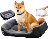 Legowisko Dla Psa Kota Posłanie Kojec Mata Miękkie  T27_Czarny