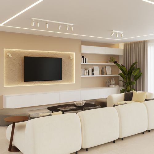 Plafon RING 6L beżowy na Arena.pl