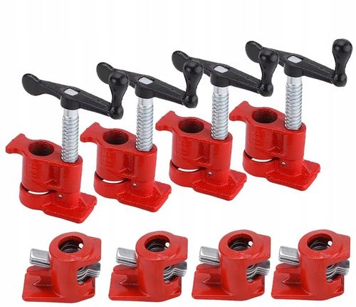 4-SZT ŚCISK STOLARSKI RUROWY BEZKOŃCOWY 3/4" na Arena.pl