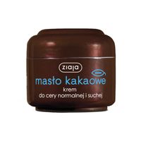 Ziaja masło kakaowe, krem tłusty do twarzy poprawiający koloryt skóry, 50ml