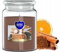 aura świeca zapachowa pierniczki 100h snd99-346