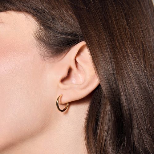 złote kolczyki koła 12mm 585 na Arena.pl