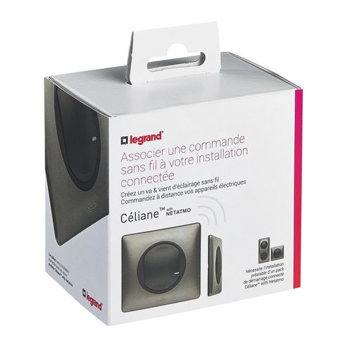 Celiane with NETATMO Łącznik bezprzewodowy oświetlenia i gniazd - GRAFITOWY Legrand 064893 na Arena.pl