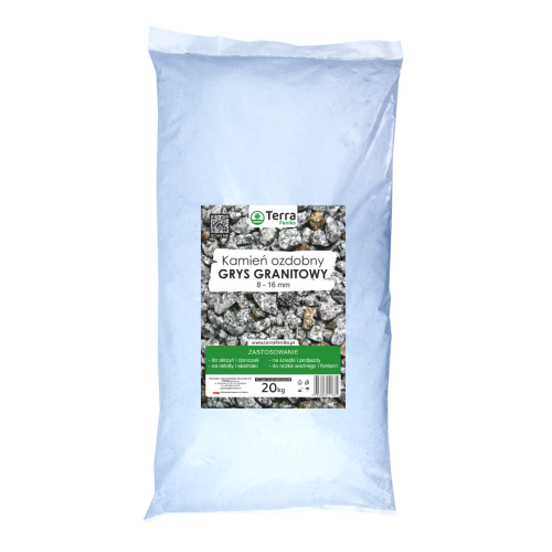 TERRA GRYS GRANITOWY 8-16MM 500kg (25 x 20kg) na Arena.pl