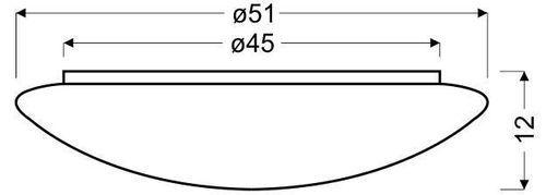 Sky efect 2 plafon 51 okrągły 1x16W LED 6500K na Arena.pl