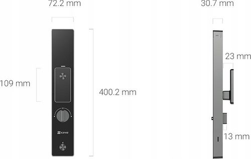 Inteligentny zamek cyfrowy Ezviz DL50FVS na Arena.pl