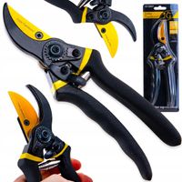 sekator ogrodniczy z ostrzem mijającym 210mm 65mn antislip (6/72)