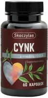 SKOCZYLAS Cynk miedź ekstrakt z zielonej herbaty WŁOSY SKÓRA PAZNOKCIE 60 k