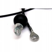 LINKA STALOWA DO ALTASU W OPLOCIE Z PCV 5mm 358cm Oczko Odbojnik ENERO FIT