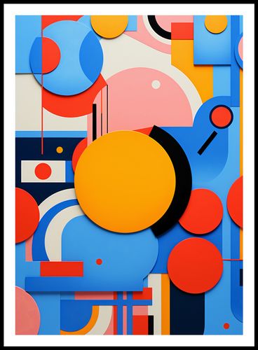 Plakat 64x90cm Kalejdoskop Emocji na Arena.pl