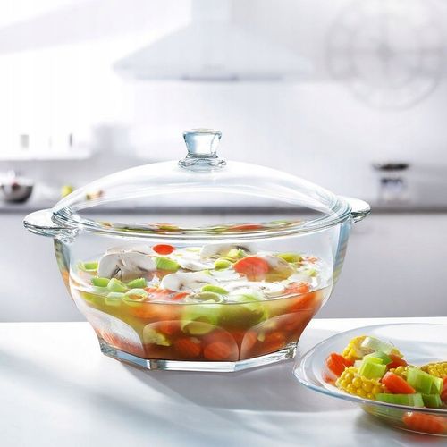 Waza przezroczysta z pokrywką Granity 2,5 l LUMINA na Arena.pl