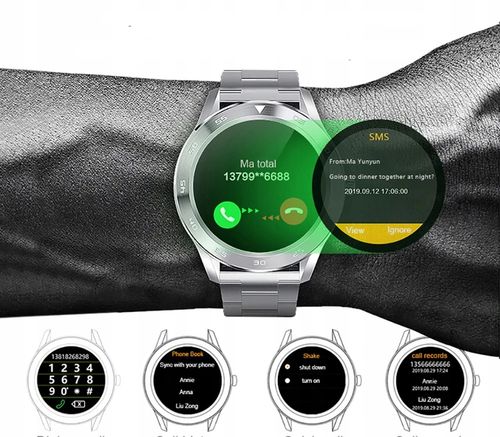 SMARTBAND DT98 BLACK LEATHER na Arena.pl