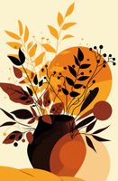 Plakat 56,6x86,4cm Bukiet Owoców