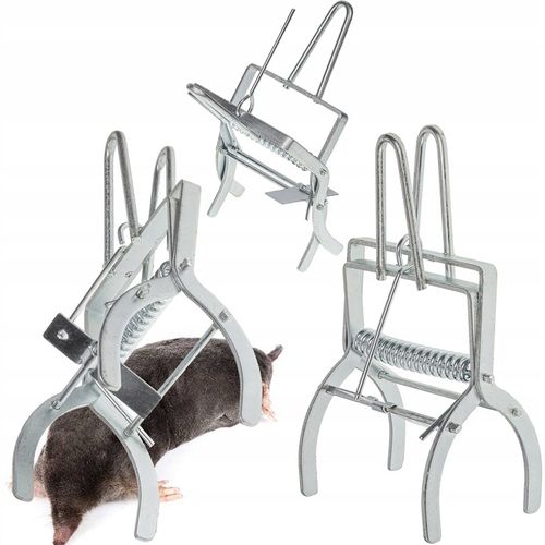 PUŁAPKA NA NORNICE I KRETY 3 SZT KRETOŁAP PROFESJONALNA SOLIDNA na Arena.pl