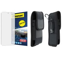 szkło hybrydowe do hammer energy x2 - 6.1" matowe + etui futerał na pasek