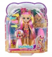 Enchantimals SŁONECZNA PLAŻA Lalka Deluxe Katrice Kangaroo + kangur