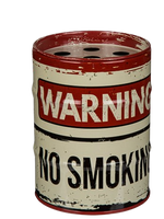 Kremowa Popielniczka w stylu Retro Puszka