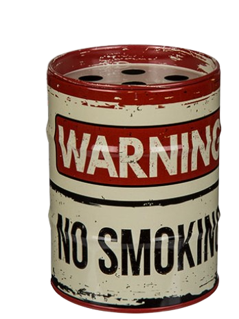 Kremowa Popielniczka w stylu Retro Puszka na Arena.pl