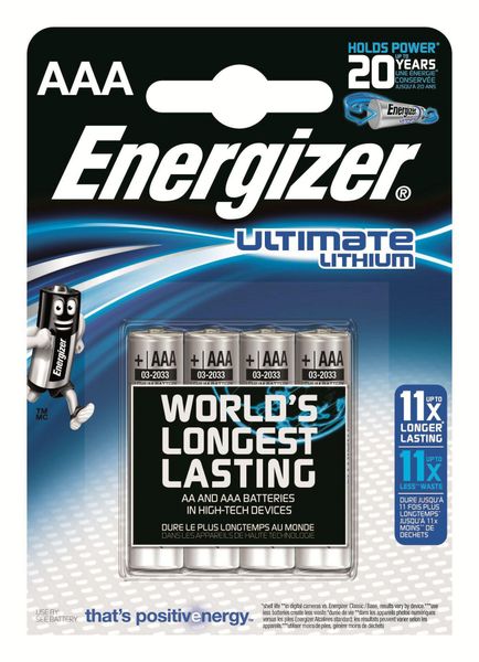 Energizer 1x4 ENERGIZER Ultimate Lithium zdjęcie 1