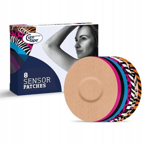 PLASTRY OCHRONNE NA SENSOR CURETAPE CGM do FREESTYLE LIBRE - MIX - 8 na Arena.pl