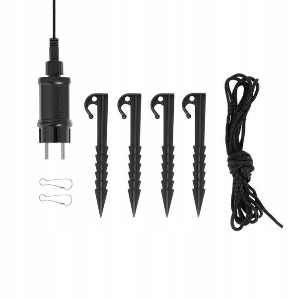 ŚWIĘTY MIKOŁAJ DMUCHANY DEKORACJA ŚWIĄTECZNA LED OZDOBA OGRODOWA XL 150 cm zdjęcie 7