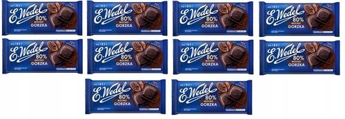 E.WEDEL CZEKOLADA MOCNO GORZKA 80% KAKAO 80g na Arena.pl