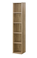 Nowoczesny Regał Otwarty 35 cm Dąb Canyon + Arusha ROMEK DL