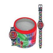Zegarek Dziecięcy PJ Masks PJ MASKS (SUPERPIGIAMINI) – TIN BOX (Ø 33 mm)