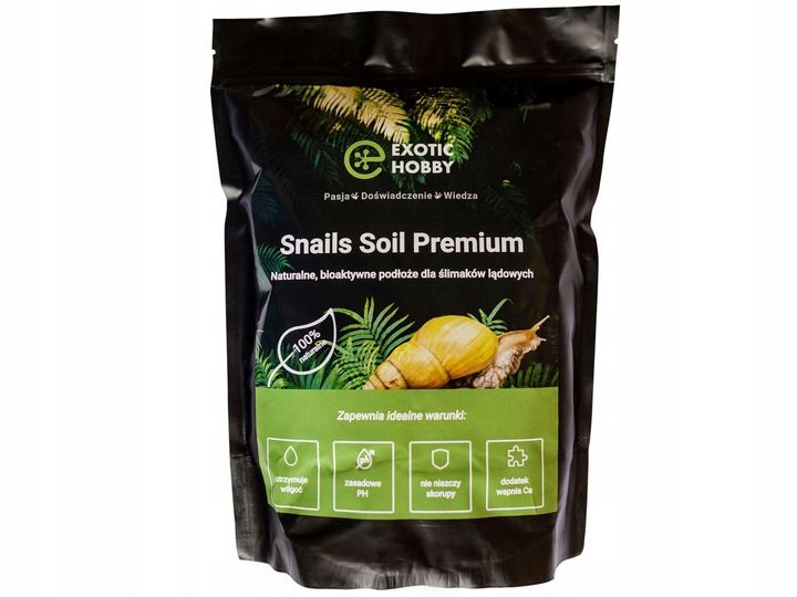 Podłoże dla ślimaka do terrarium - Snails Soil ściółka dla ślimaków zdjęcie 2