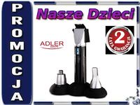 ADLER AD 2912 Trymer do nosa brwi uszu brody 3 w1