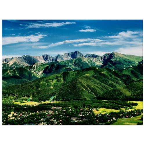 Obraz Płótno 40X30 Dolina W Tatrach na Arena.pl