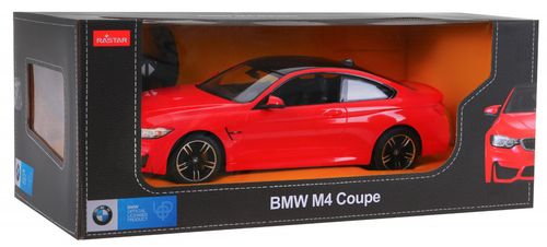 Bmw M4 Coupe Czerwony Rastar Model 1:14 Zdalnie Sterowane Auto + Pilot 2,4 na Arena.pl