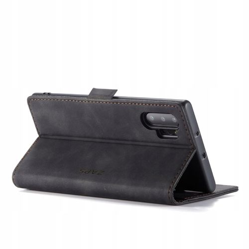 ETUI Z KLAPKĄ SPACECASE WALLET CASE SKÓRZANE DO GALAXY NOTE 10+ + FOLIA na Arena.pl