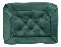 LEGOWISKO dla PSA 115x95 WELUROWE POSŁANIE PIKOWANE KANAPA KOJEC PREMIUM