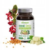 Biowen Berberine Complex+ Berberyna Morwa Kozieradka 510 mg 60 kaps Wątroba