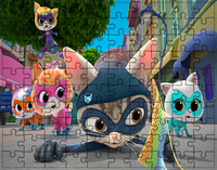 Puzzle Super Kotki