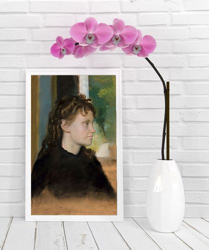 Madame Théodore Gobillard 1869, Edgar Degas - plakat 30x40 cm na Arena.pl