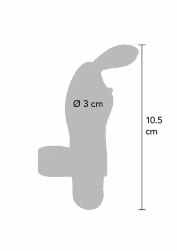 bunny pleaser rechargeable mini masażer silikonowy 7 trybow usb na Arena.pl