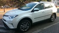 Toyota RAV4 IV Listwy CZARNE Boczne Ochronne Drzwi